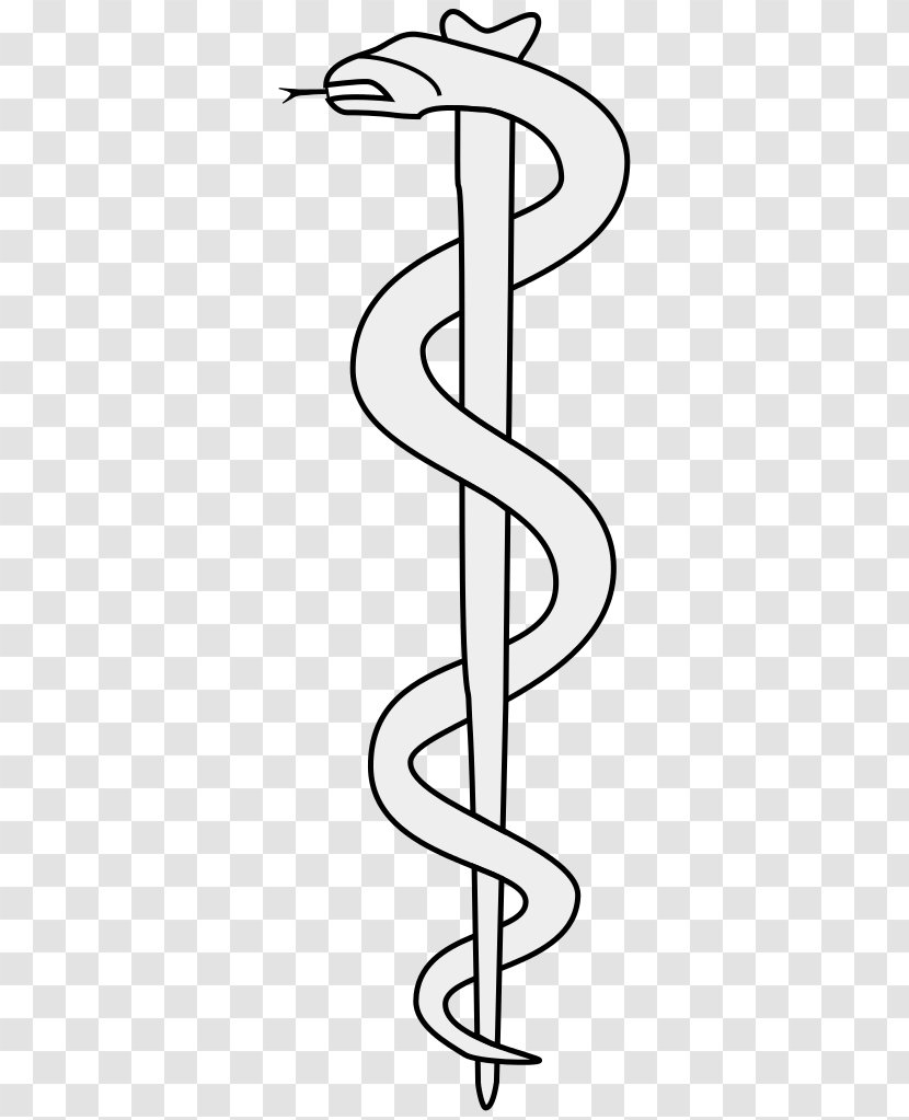 Rod Of Asclepius Health Healing Disease - Holism Transparent PNG