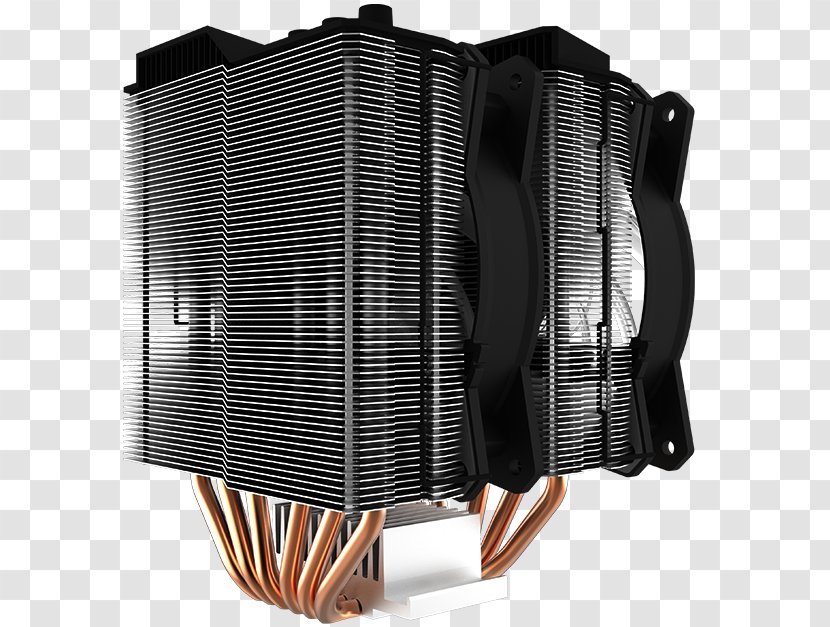 Computer System Cooling Parts Cooler Master Air Hardware - AIR COOLER Transparent PNG