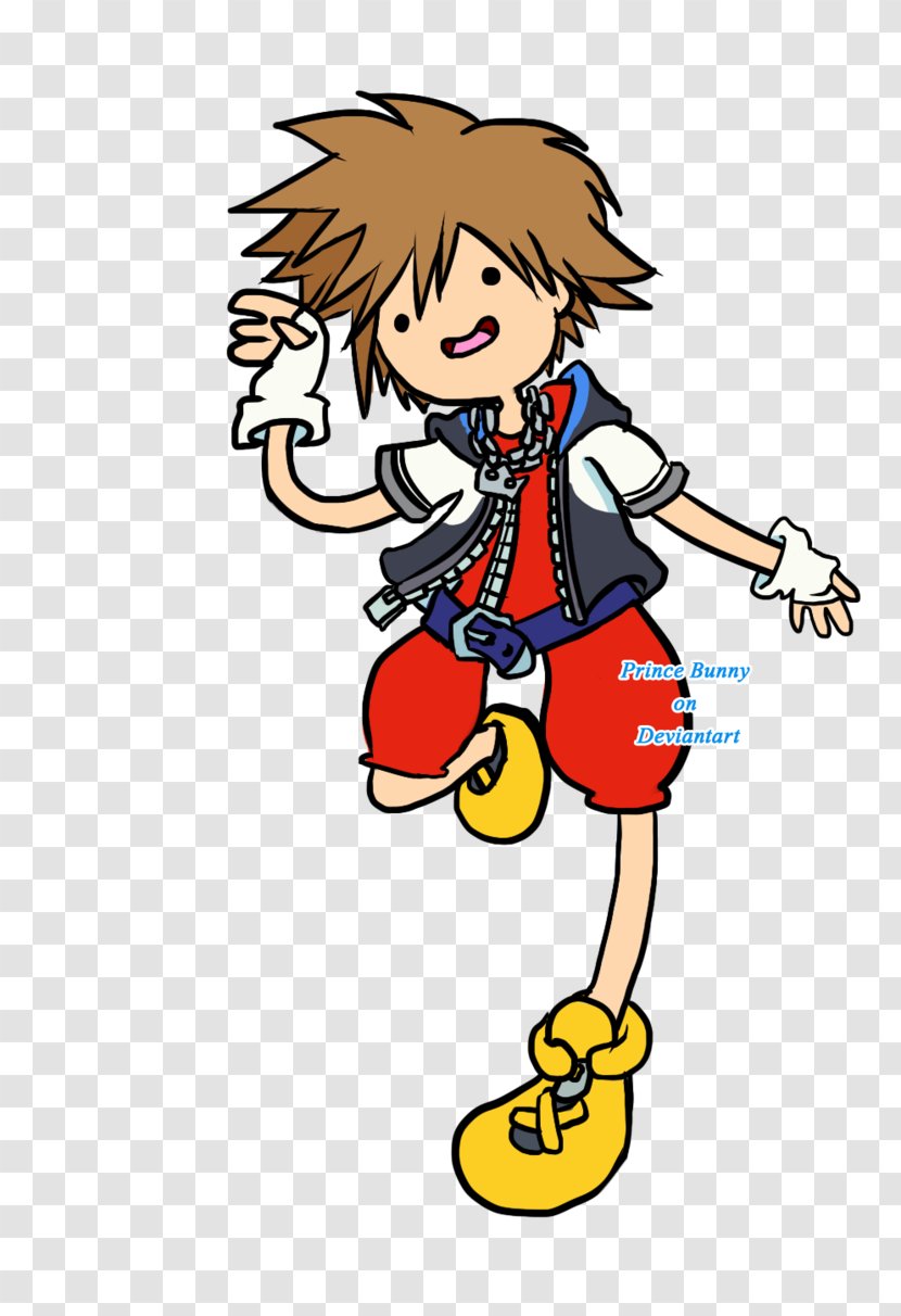 Kingdom Hearts 3D: Dream Drop Distance Sora Character Easter Bunny - Cute Transparent Transparent PNG