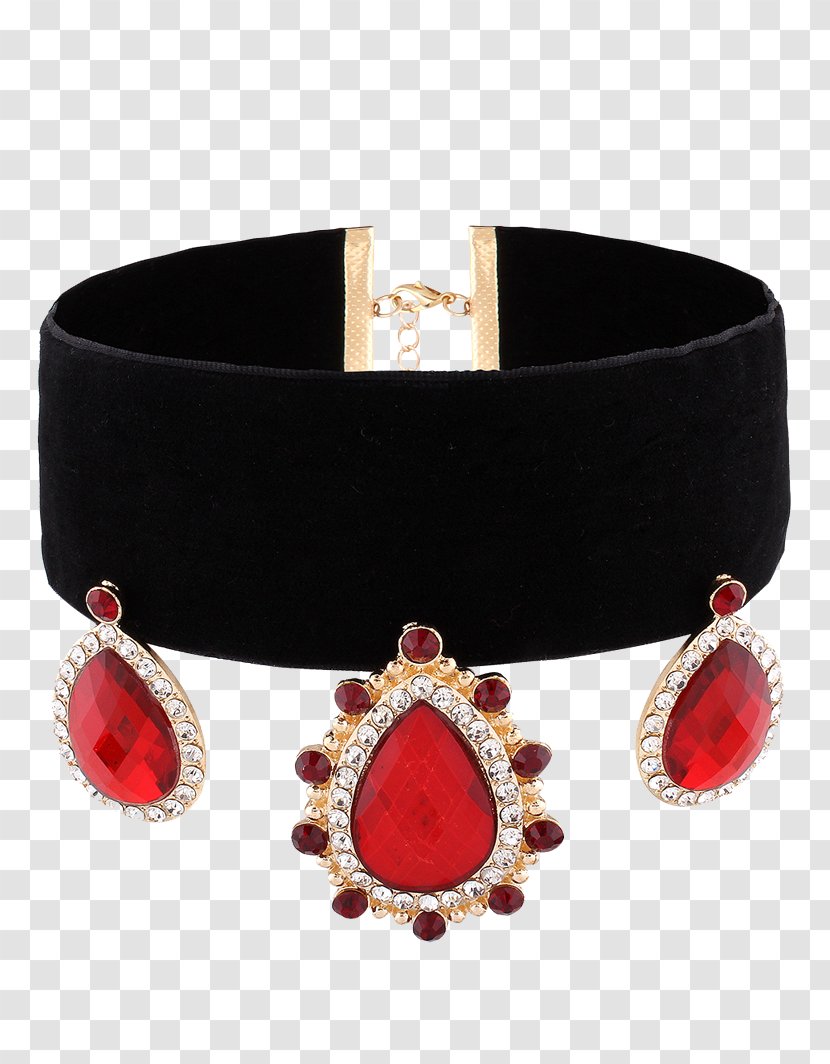 Bracelet Earring Necklace T-shirt Choker - Dress Transparent PNG