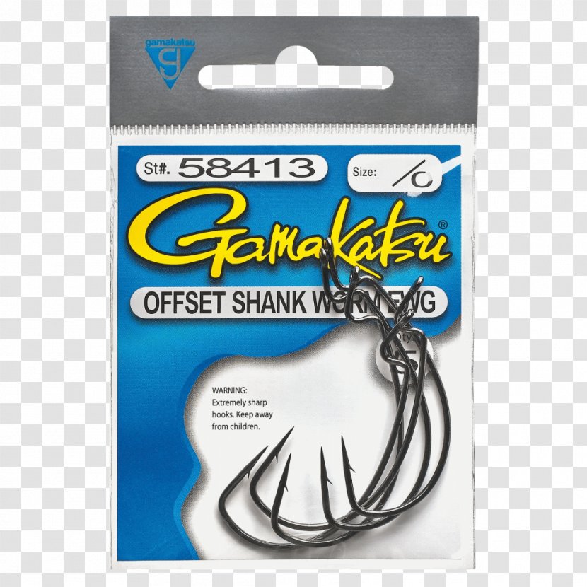 Fish Hook Fishing Baits & Lures Gamakatsu Worm Ewg 1/0 Clothing Accessories Gap Inc. - Blue - Peixe Eletrico Transparent PNG
