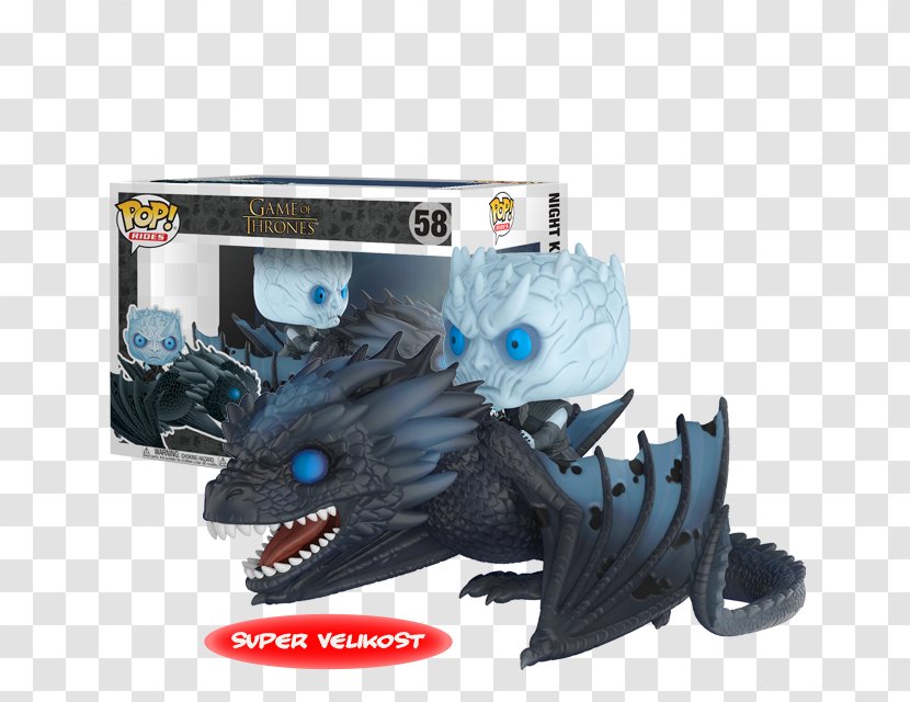 Viserion Drogon Night King Daenerys Targaryen Action & Toy Figures - Funko Pop Game Of Thrones - Bude Transparent PNG