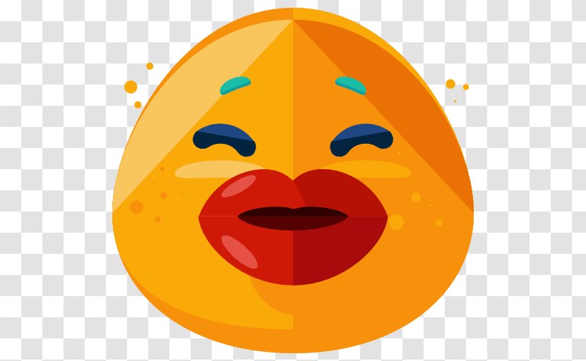 Smiley Emoticon - Fruit - Kiss Transparent PNG