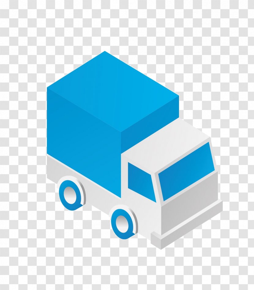 Blue Truck - Computeraided Design - Technology Transparent PNG