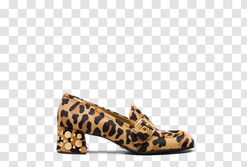 The Original Car Shoe Leopard Moccasin Suede - Footwear Transparent PNG