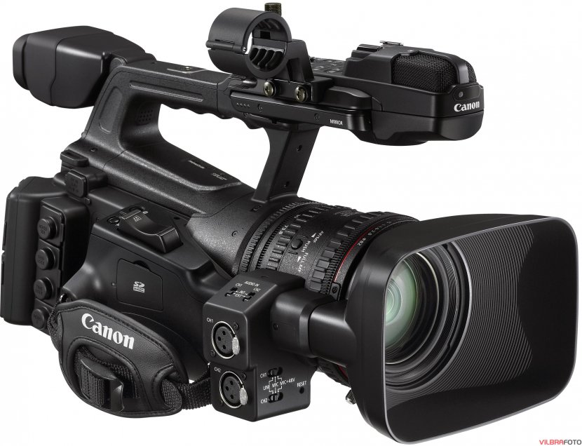 Video Cameras Canon Professional Camera High-definition Television Transparent PNG