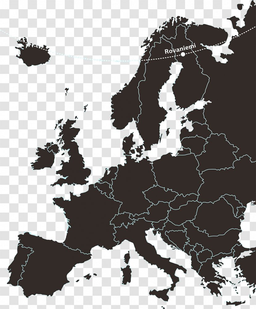 Europe Map Vector Graphics Stock Illustration - World Transparent PNG