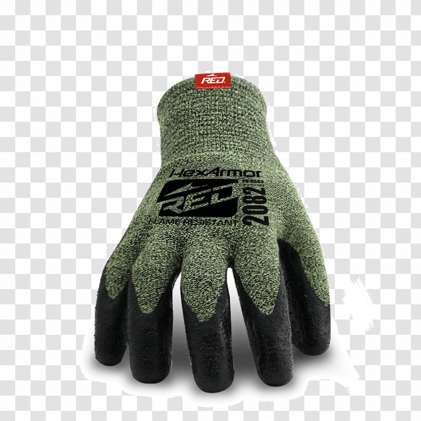 Glove Green Kevlar HexArmor Television Show - Palm M100 Series Transparent PNG