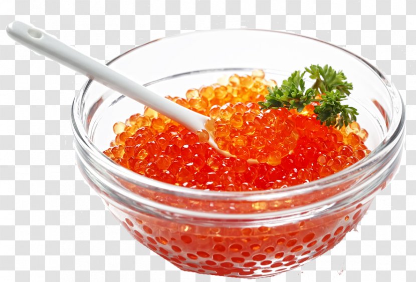 Red Caviar Roe Salting Sockeye Salmon Transparent PNG
