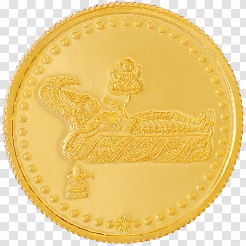 Ganesha Gold Coin Lakshmi - Akshaya Tritiya - Coins Transparent PNG
