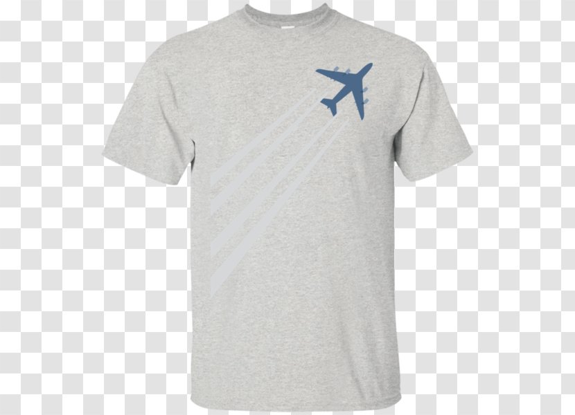 Printed T-shirt Gildan Activewear Robe - Sweater - Sky Aircraft Transparent PNG