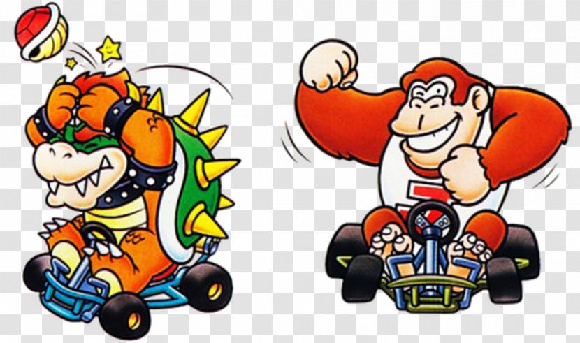 Super Mario Kart Donkey Kong Bros. Nintendo Entertainment System - MARIO Transparent PNG