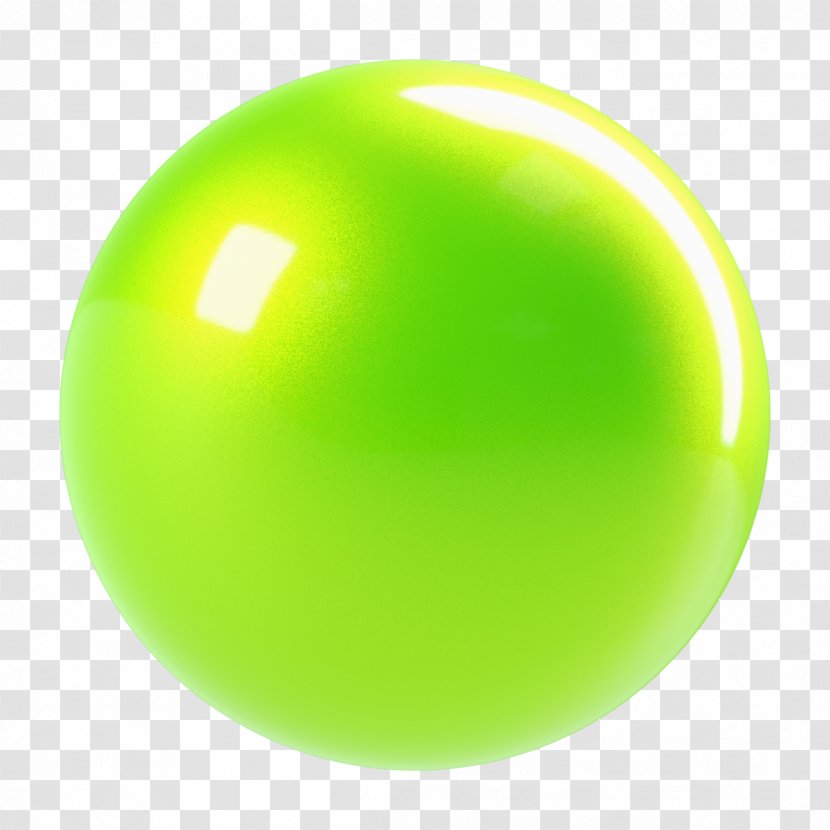 Green Sphere - Ball - Sports Equipment Bouncy Transparent PNG