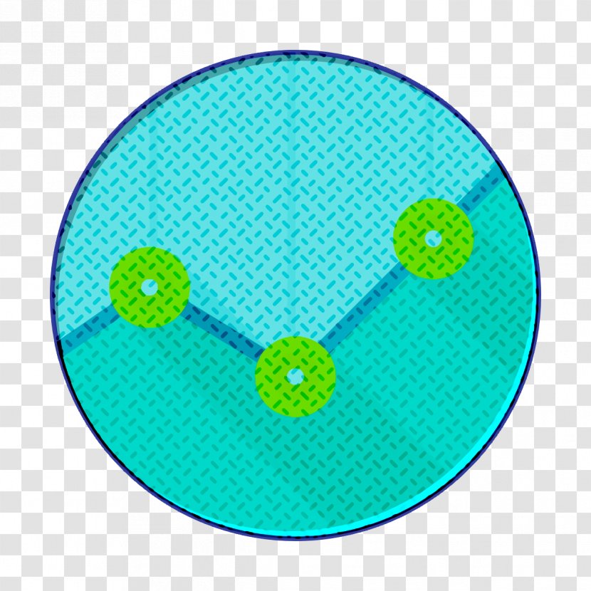 Chart Icon Graph Mintie - Aqua - Turquoise Green Transparent PNG