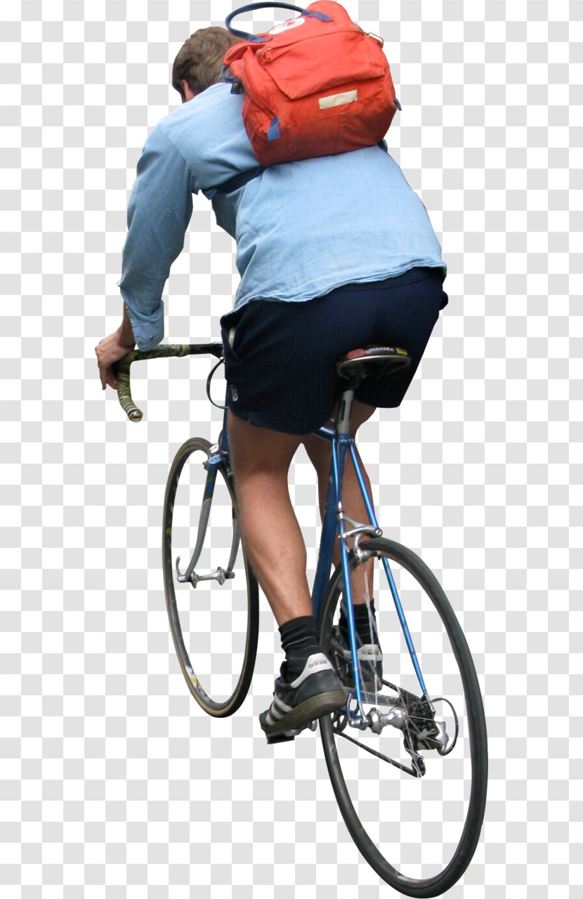 Bicycle People Cycling Rendering - Computer Graphics - Ride On A Transparent PNG