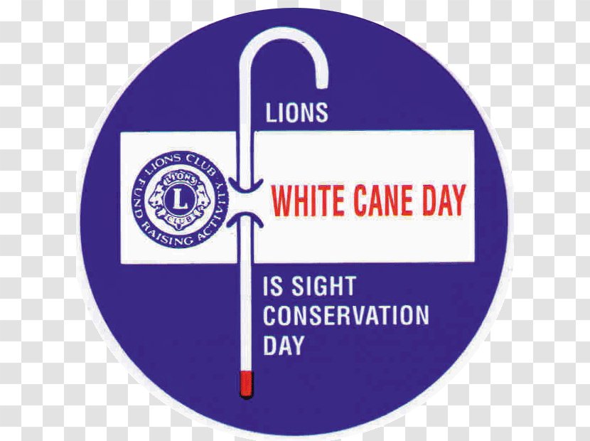 White Cane Safety Day Lions Clubs International Visual Impairment Association - National Poster Transparent PNG