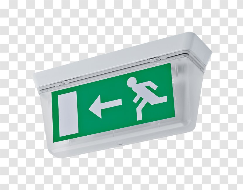 Emergency Lighting Exit Sign - Emergencia - Conte Transparent PNG