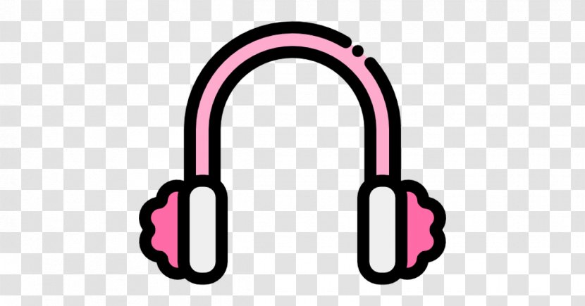 Headphones Earmuffs Clip Art - Pink Transparent PNG