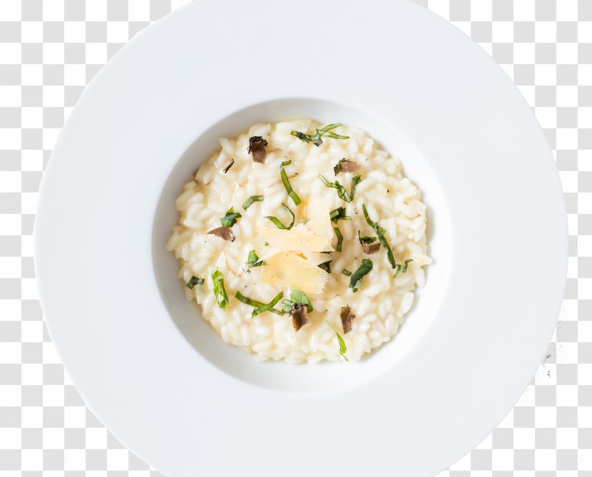 Risotto Italian Cuisine Vegetarian Dish Cooking - Arborio Rice - White Transparent PNG