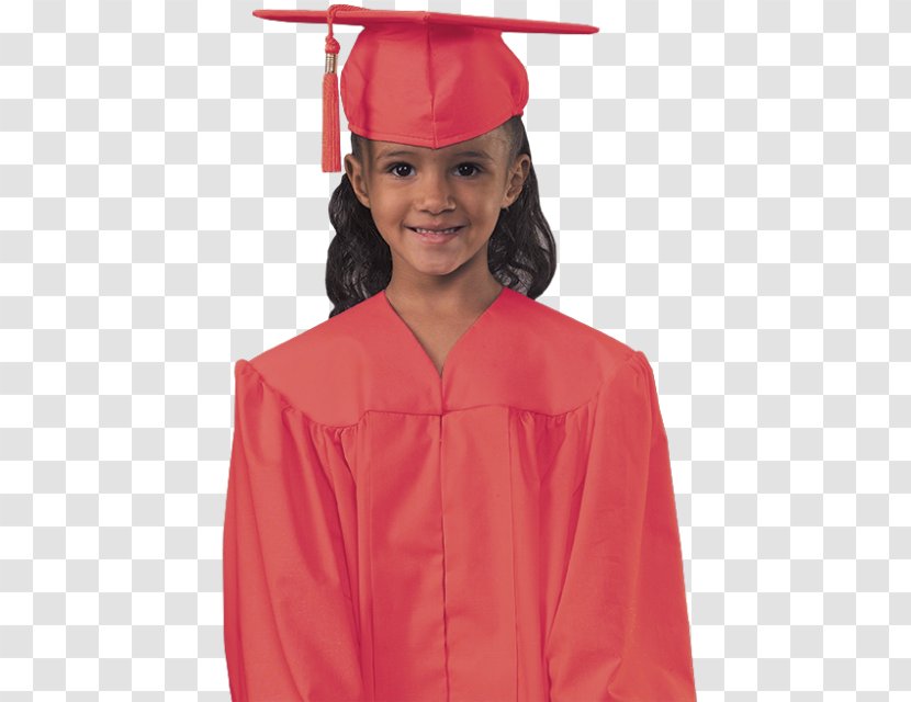 Robe Graduation Ceremony Square Academic Cap Gown Dress - Kindergarten Box Transparent PNG