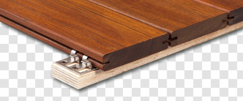Hardwood Wood Flooring Deck - Plywood Transparent PNG