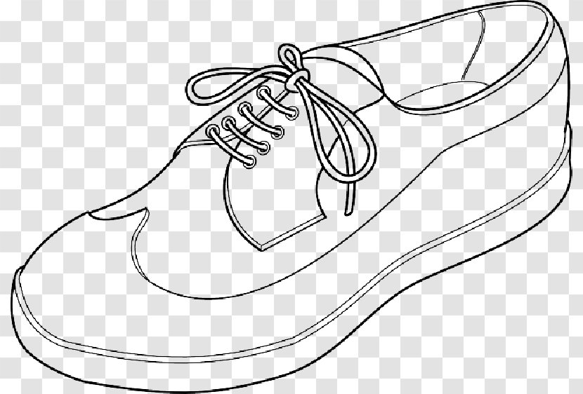 Clip Art Shoelaces Sneakers Openclipart - Walking Shoe - Laces Transparent PNG