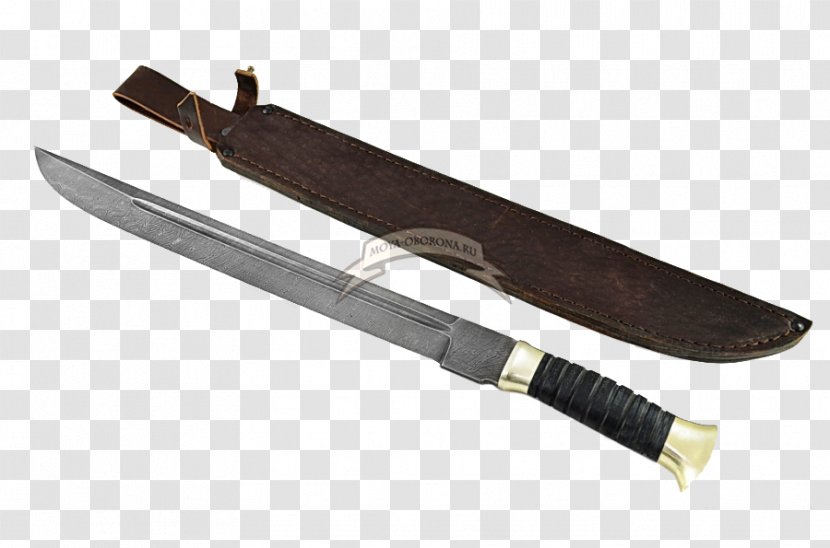 Bowie Knife Machete Hunting & Survival Knives Vorsma - Dagger Transparent PNG
