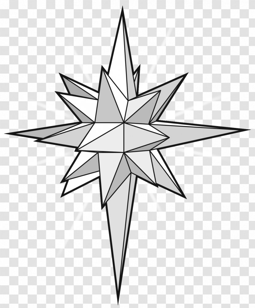 Star Of Bethlehem Drawing Paper Image Transparent PNG