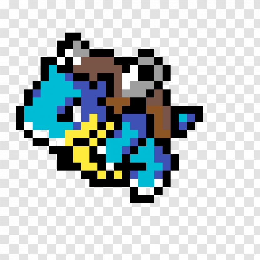 Pokémon Ruby And Sapphire Blastoise Pixel Art Squirtle - Venusaur - Tacocat Transparent PNG
