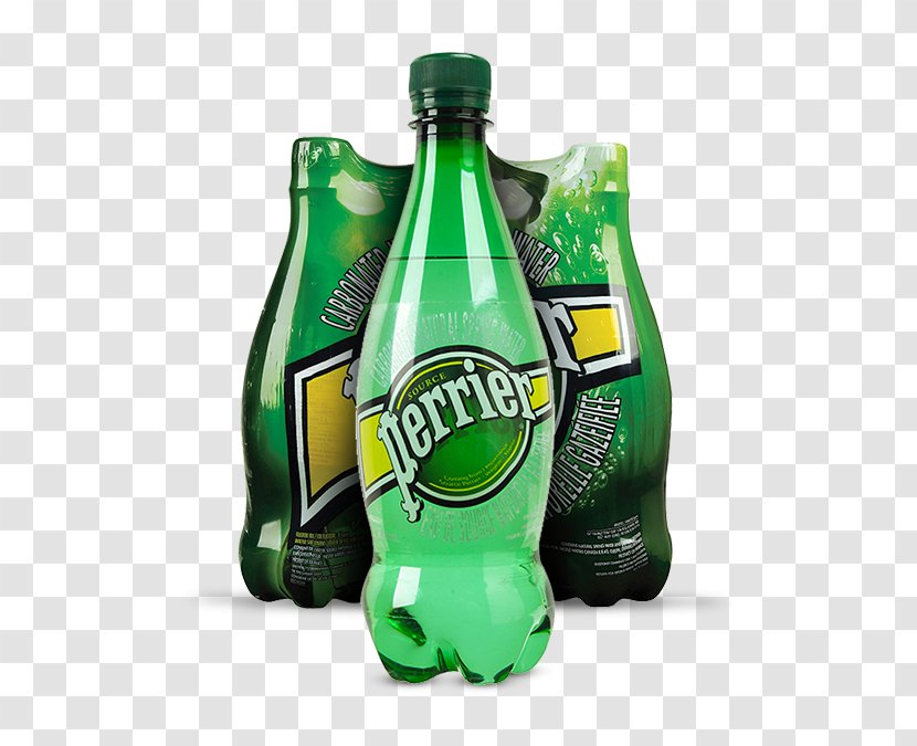 Carbonated Water Perrier Beer Bottle - Lemon - Glass Transparent PNG