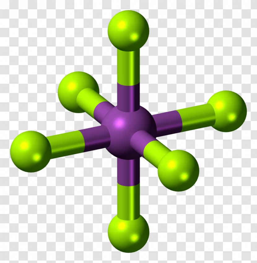 Molecule 2,3,3,3-Tetrafluoropropene Hydrofluorocarbon Hydrofluoroolefin Refrigerant - Ballandstick Model Transparent PNG
