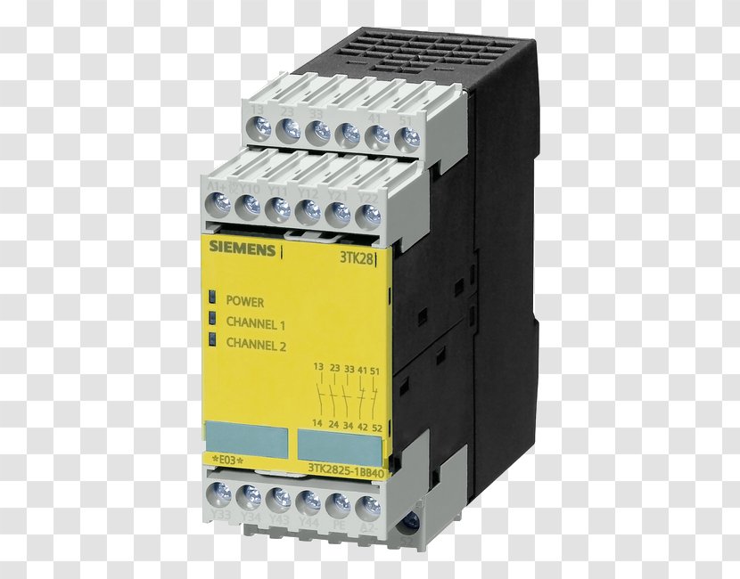 Safety Relay Wiring Diagram Information Siemens - Industry Transparent PNG