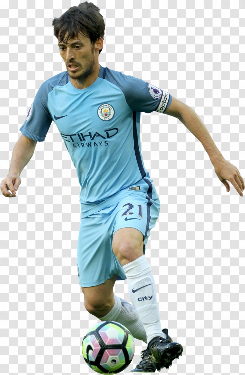 David Silva FIFA 18 Football Player Manchester Derby Transparent PNG