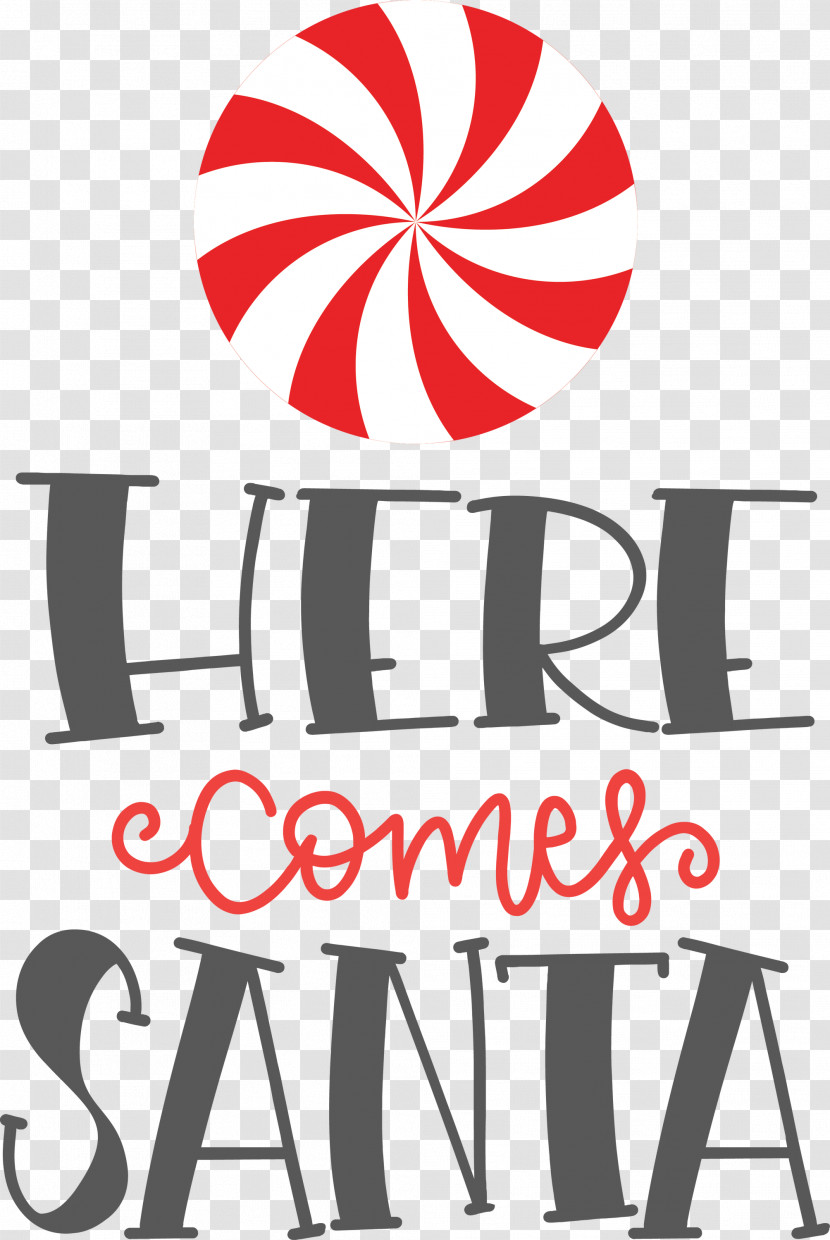 Here Comes Santa Santa Christmas Transparent PNG