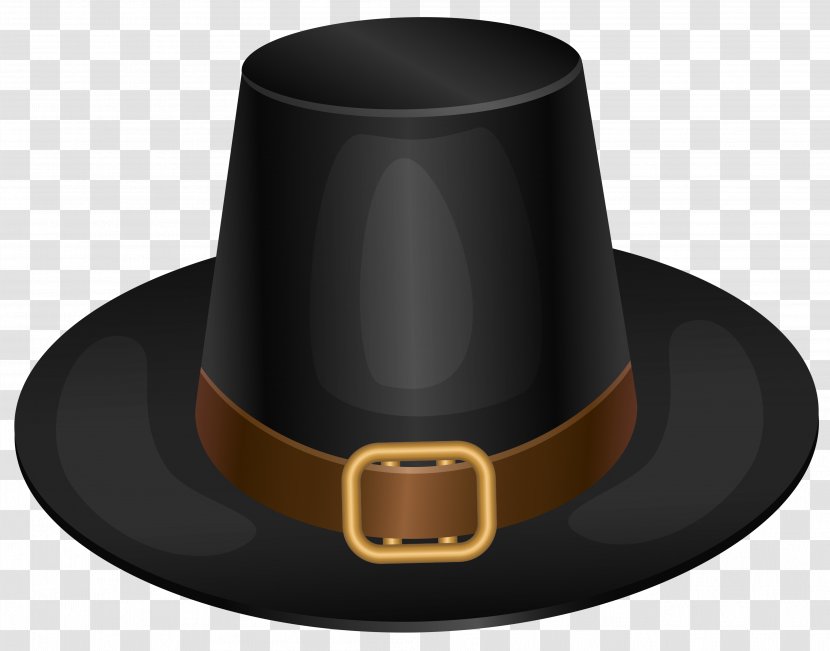 Pilgrim's Hat Clip Art - Stock Photography - Thanksgiving Transparent PNG