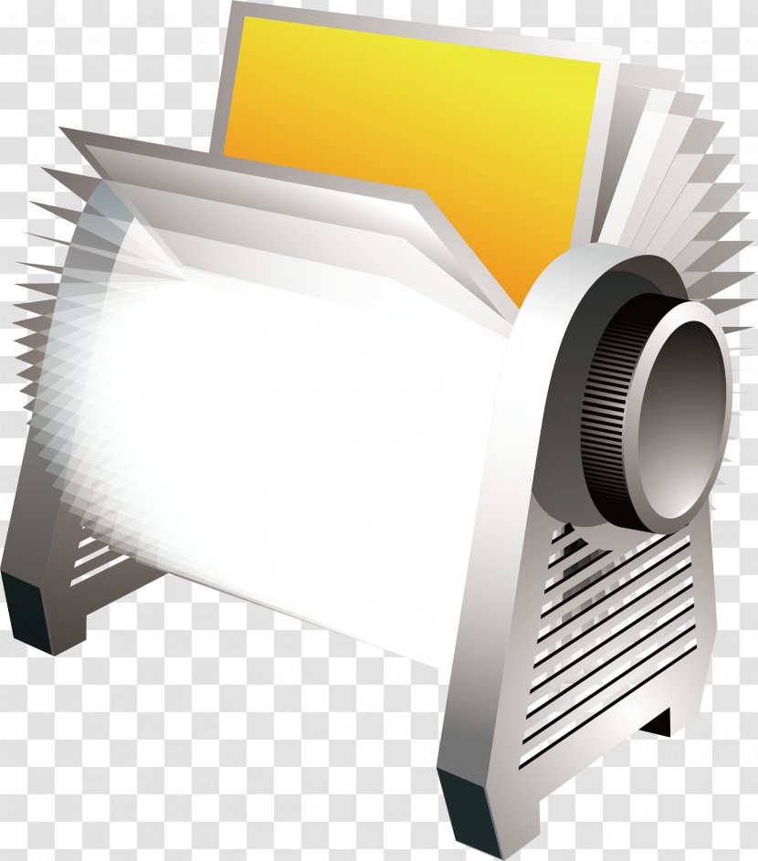 Cartoon Icon - Element - A New Generation Of Creative Printer Transparent PNG