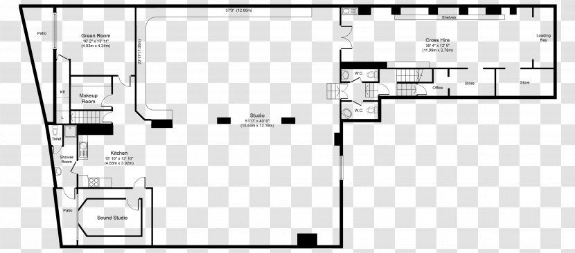 Floor Plan Paper White - Watercolor - Tv Transparent PNG