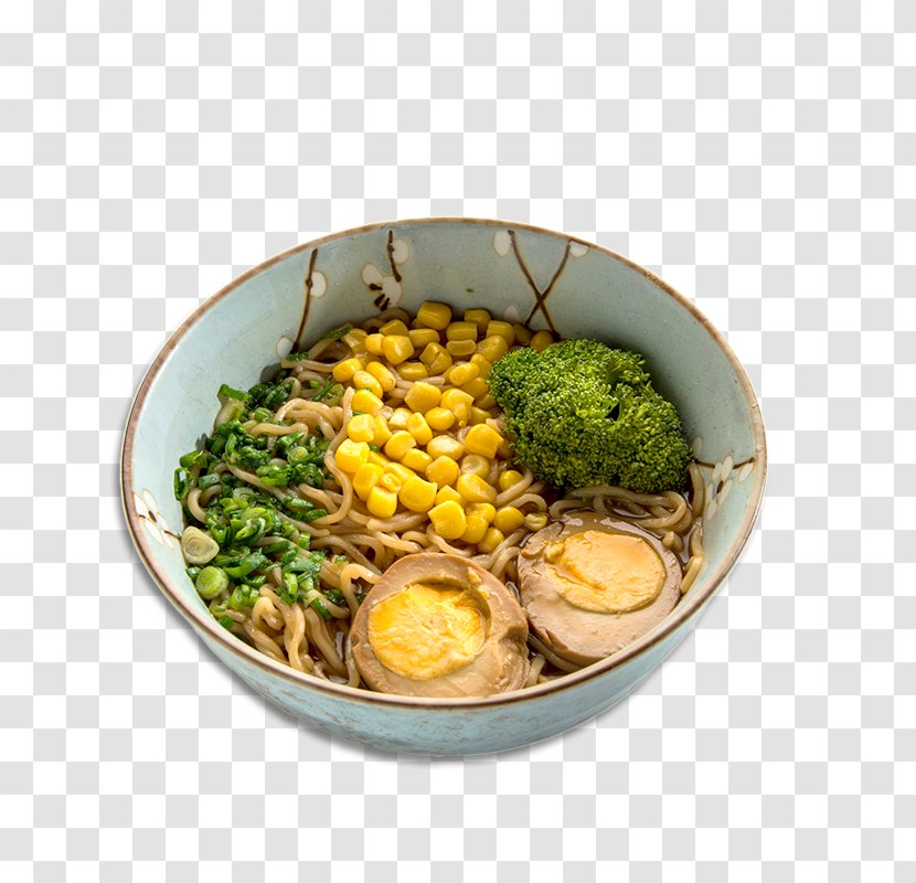 Asian Cuisine Vegetarian Chinese Dish Food - Ramen Transparent PNG