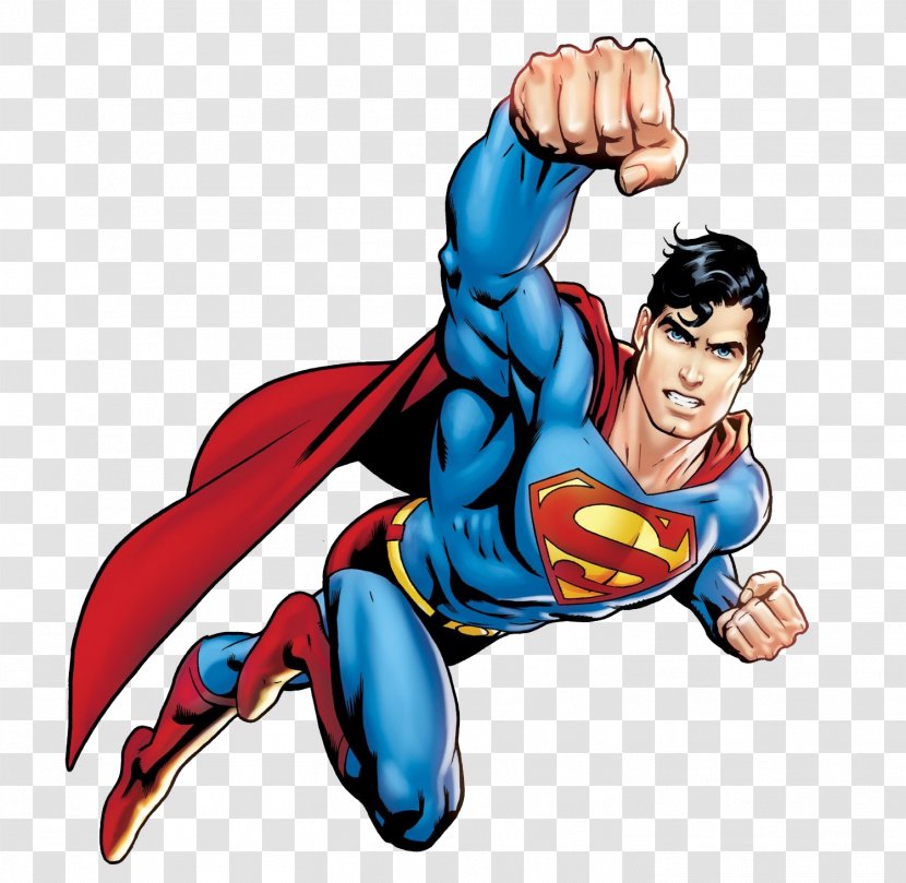 Superman Clip Art Superhero Batman Drawing - Cartoon Transparent PNG