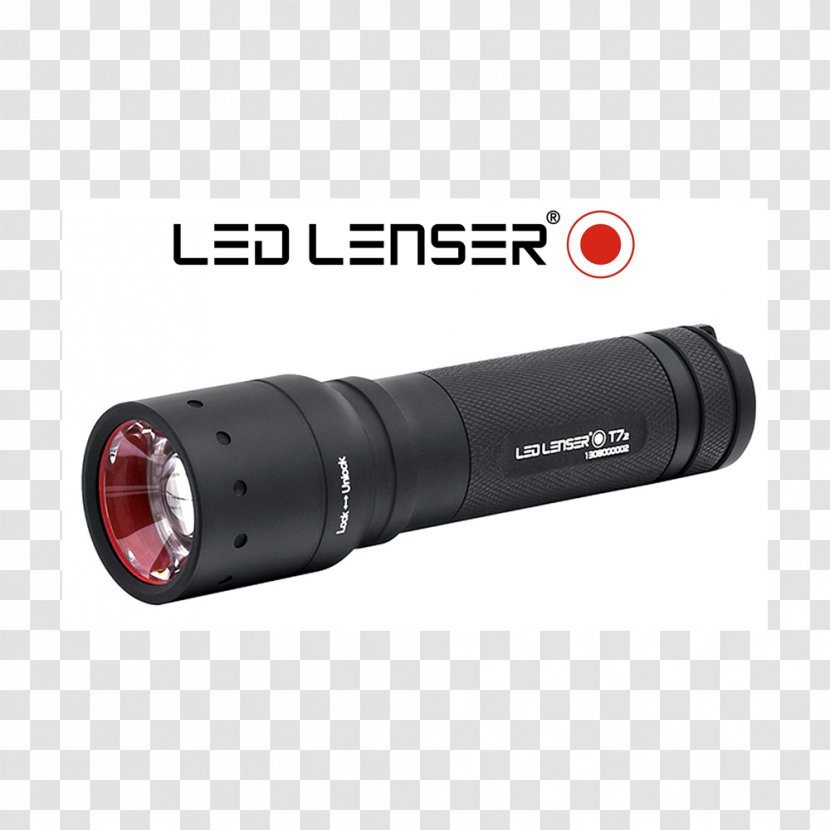 Led Lenser T7.2 Flashlight Light-emitting Diode P7.2 Torch - K1 Keyring Transparent PNG