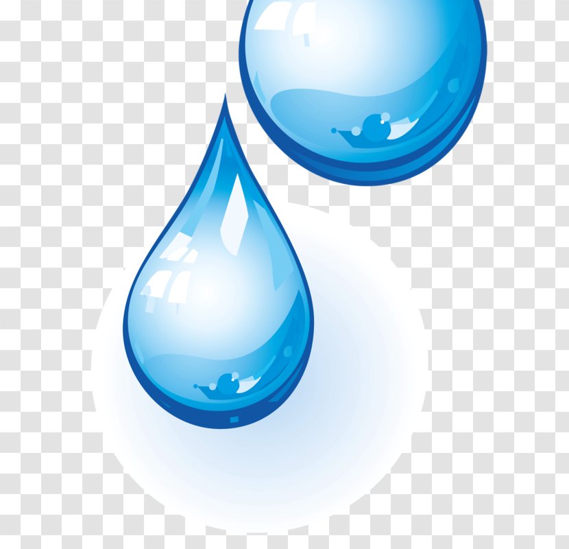 Drop Water - Aqua - Blue Drops Transparent PNG
