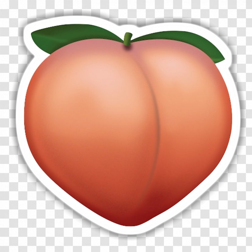 T-shirt Emoji Sticker Peach Redbubble Transparent PNG