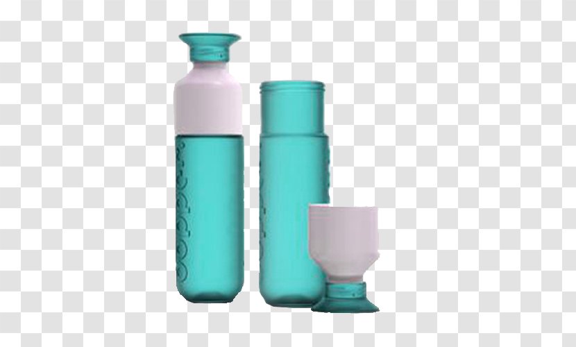 Plastic Bottle Water Bottles Dopper - Recycling - Green Splash Transparent PNG