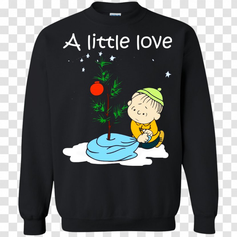 T-shirt Hoodie Sleeve Sweater - Outerwear - Linus Van Pelt Transparent PNG