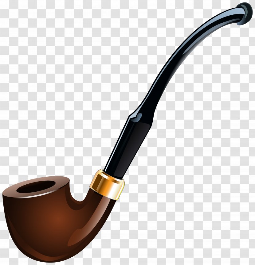 Tobacco Pipe Diagram Clip Art - Cigarette - Transparent Image Transparent PNG