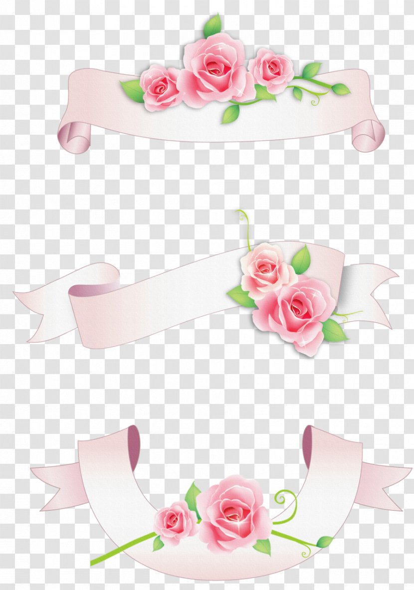 Wedding Invitation Convite Clip Art - Floral Design - Rose Decorative Labels Transparent PNG