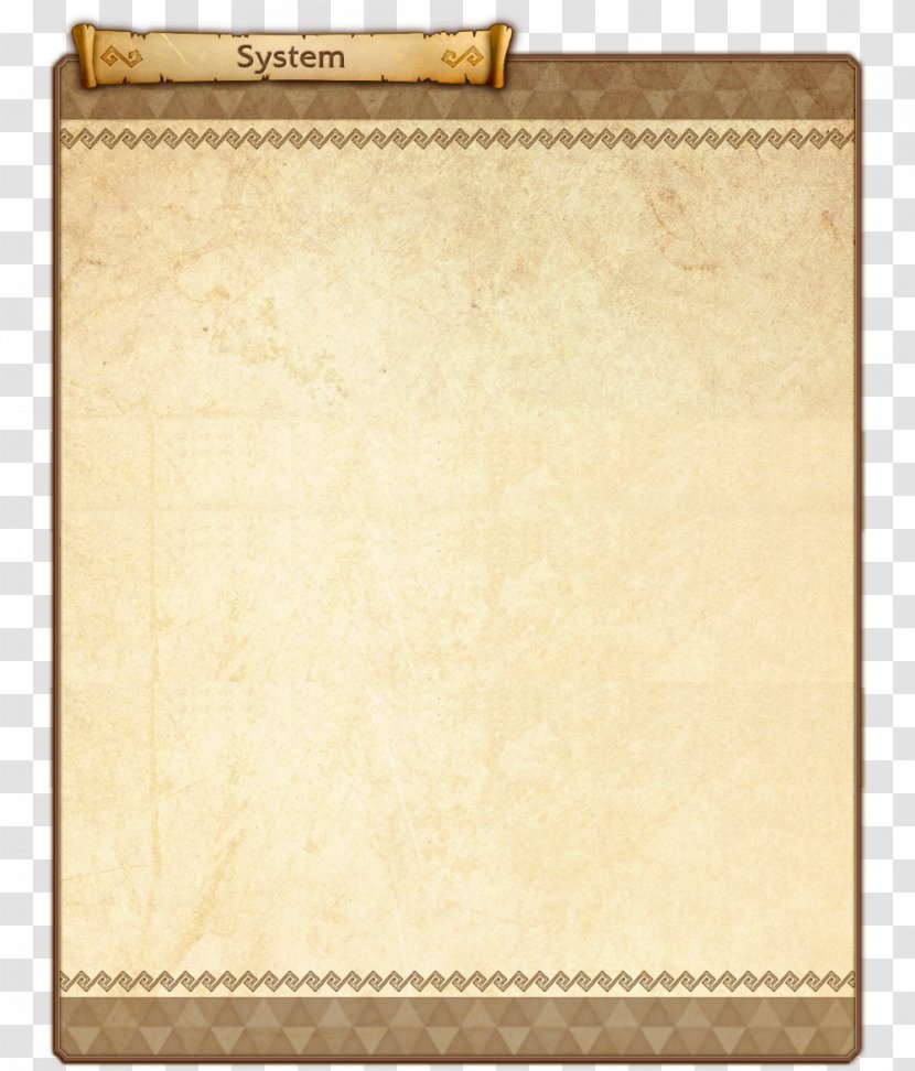 Paper Brown Beige - Zelda Transparent PNG