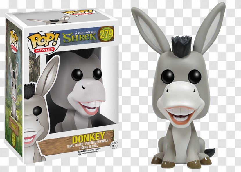 Donkey Puss In Boots Funko Shrek Action & Toy Figures - Snout Transparent PNG