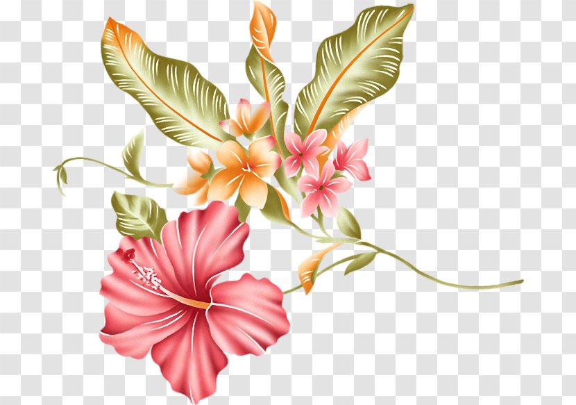 Clip Art Drawing Image Desktop Wallpaper - Flowering Plant - Floral Background Psd Transparent PNG