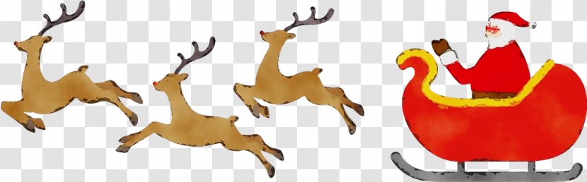 Reindeer - Deer - Tail Sticker Transparent PNG